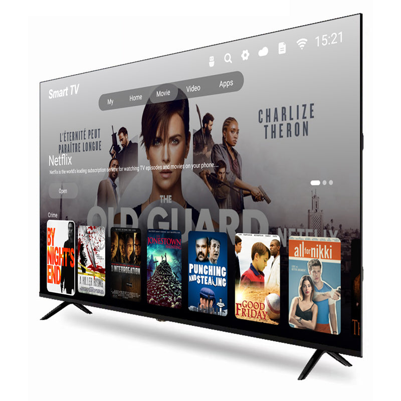 65-inch 4K UHD, HDR10, Bluetooth, Dolby Audio, Dolby Vision, with DVB-T2 and DVB-S2 support