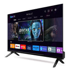 32-inch 2K FHD, HDR10, Bluetooth, Dolby Audio, Dolby Vision, with DVB-T2 and DVB-S2 support.