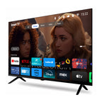 43-inch 4K UHD, HDR10, Bluetooth, Dolby Audio, Dolby Vision, with DVB-T2 and DVB-S2 support