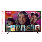 70-inch 4K UHD, HDR10, Bluetooth, Dolby Audio, Dolby Vision, with DVB-T2 and DVB-S2 support.