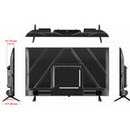 43-inch 4K UHD, HDR10, Bluetooth, Dolby Audio, Dolby Vision, with DVB-T2 and DVB-S2 support